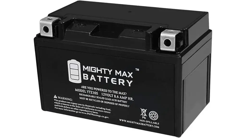 mighty max ytz10s battery