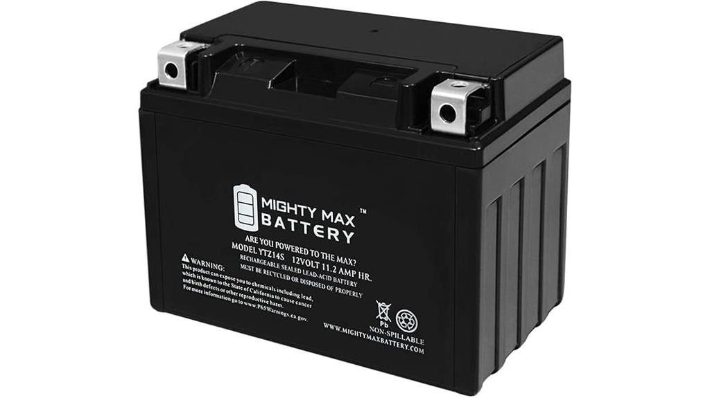 mighty max ytz14s battery