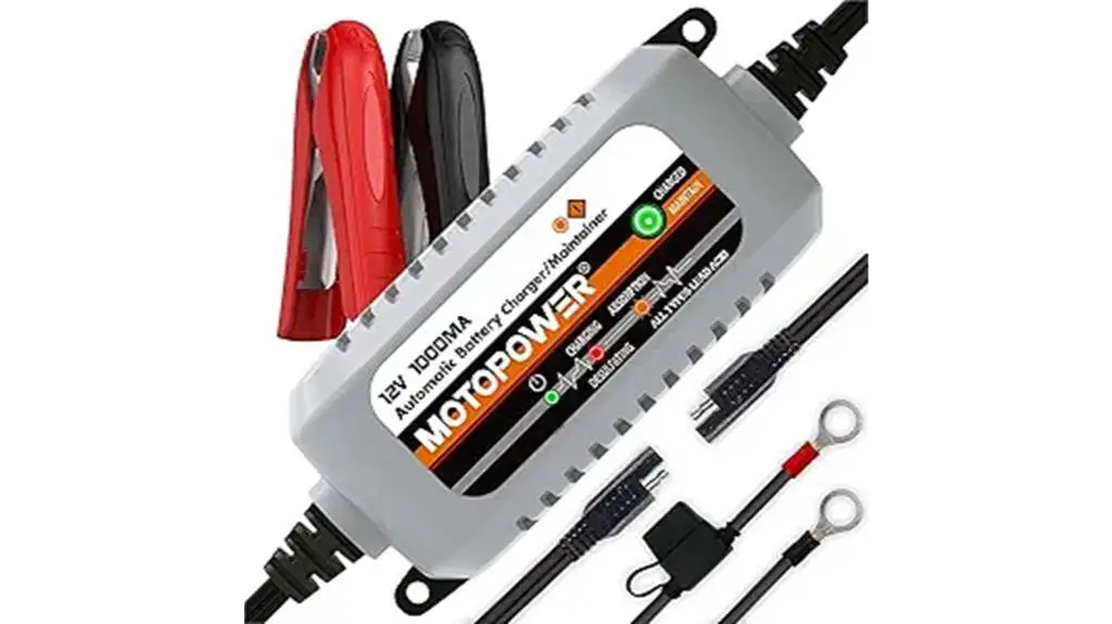 motopower 12v battery charger