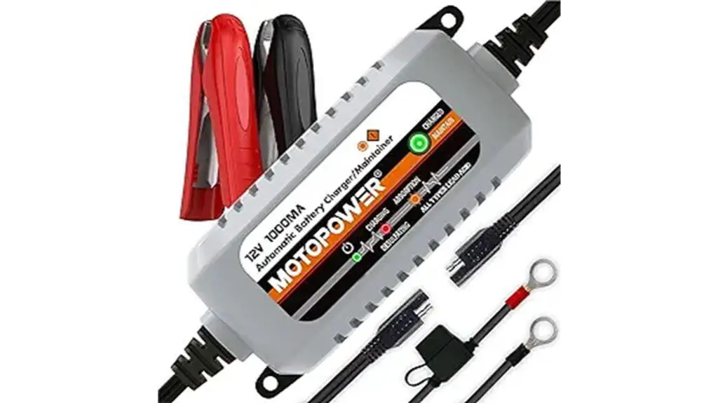 motopower 12v battery charger