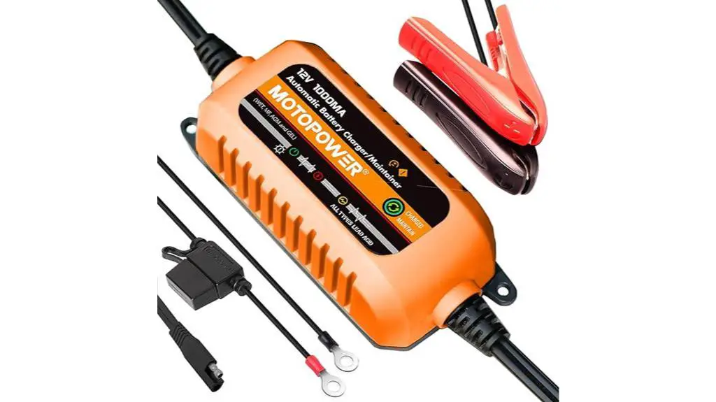 motopower 12v battery charger