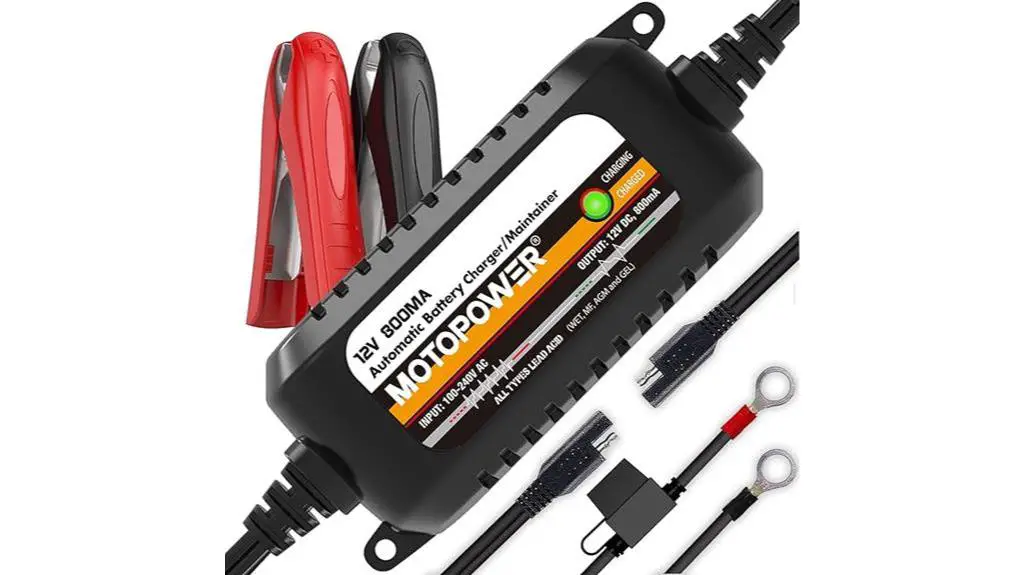 motopower 12v battery charger