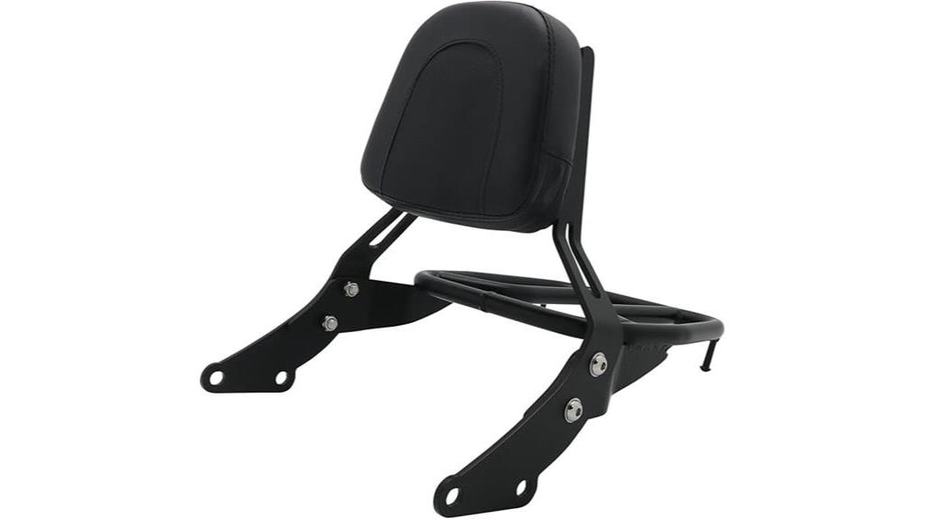 motorcycle backrest for triumph