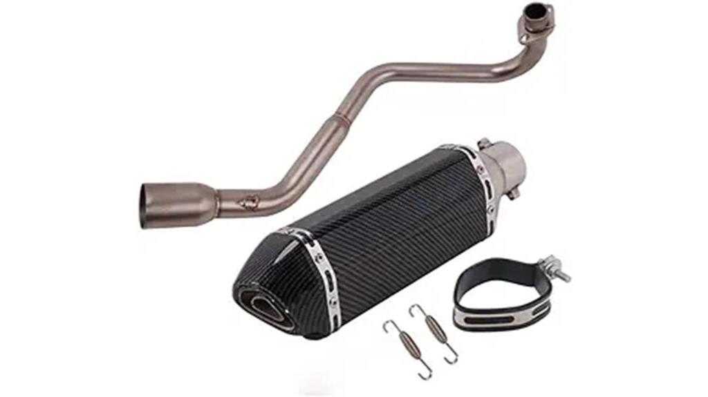 motorcycle exhaust muffler kit