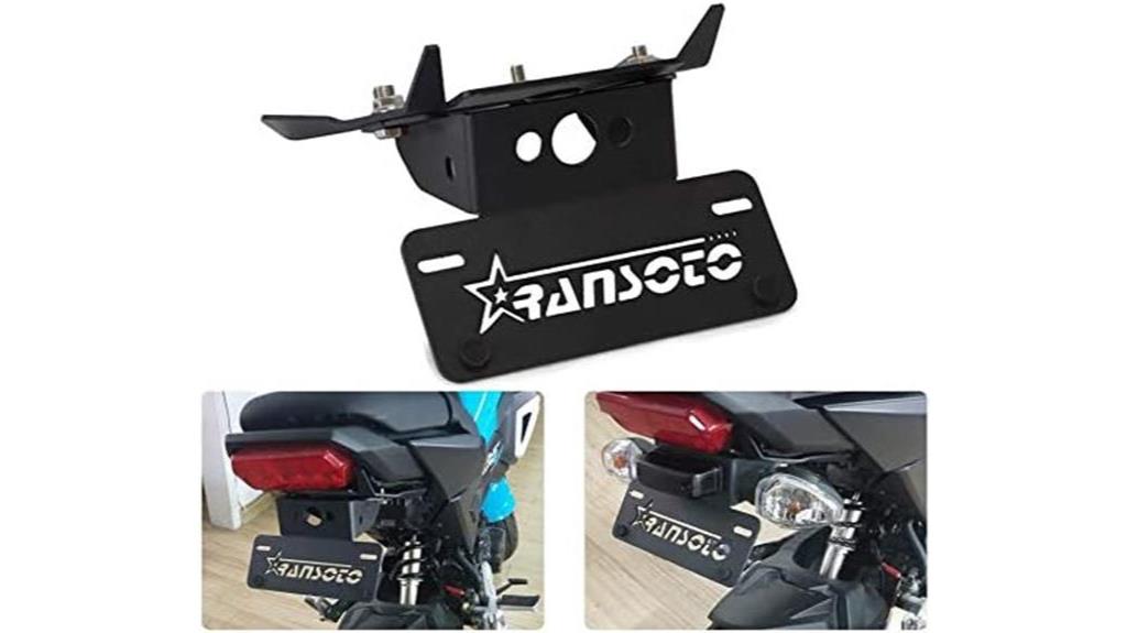 motorcycle fender eliminator bracket