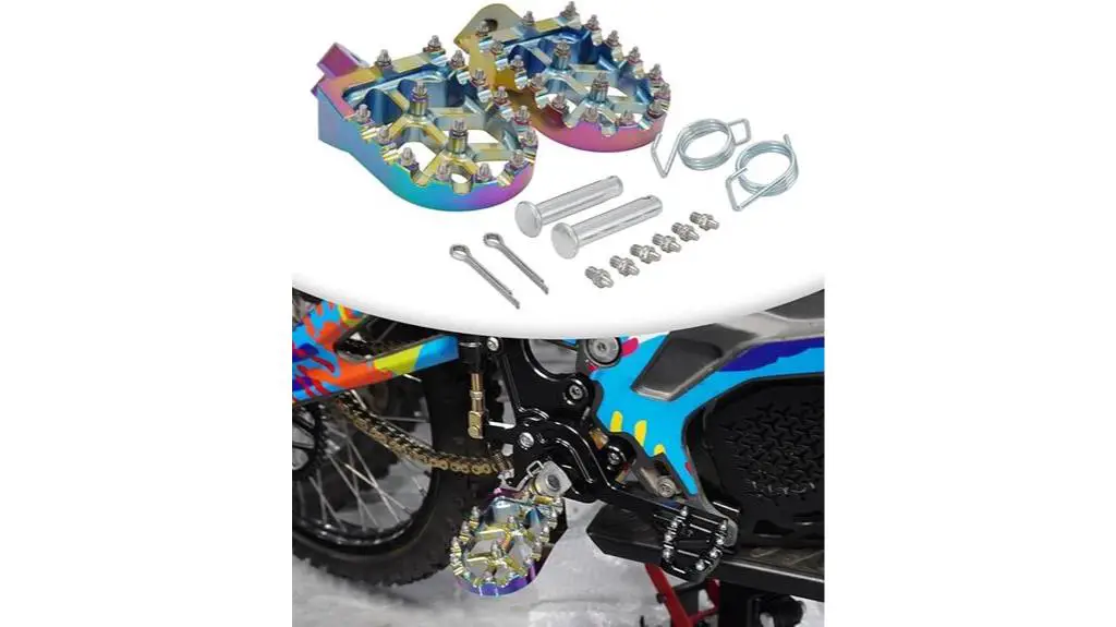 motorcycle foot pegs for dirt bikes