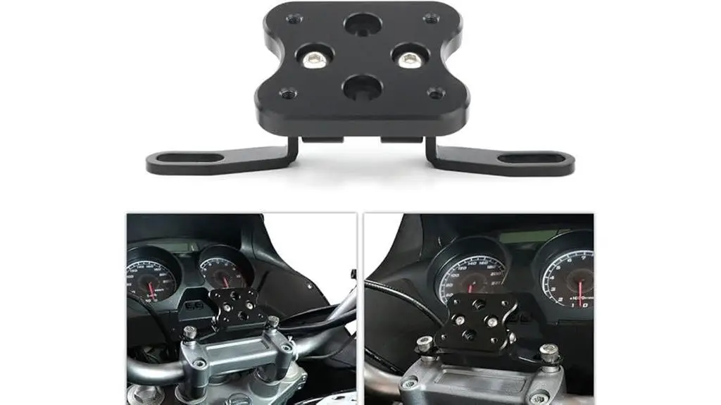 motorcycle gps mount adapter