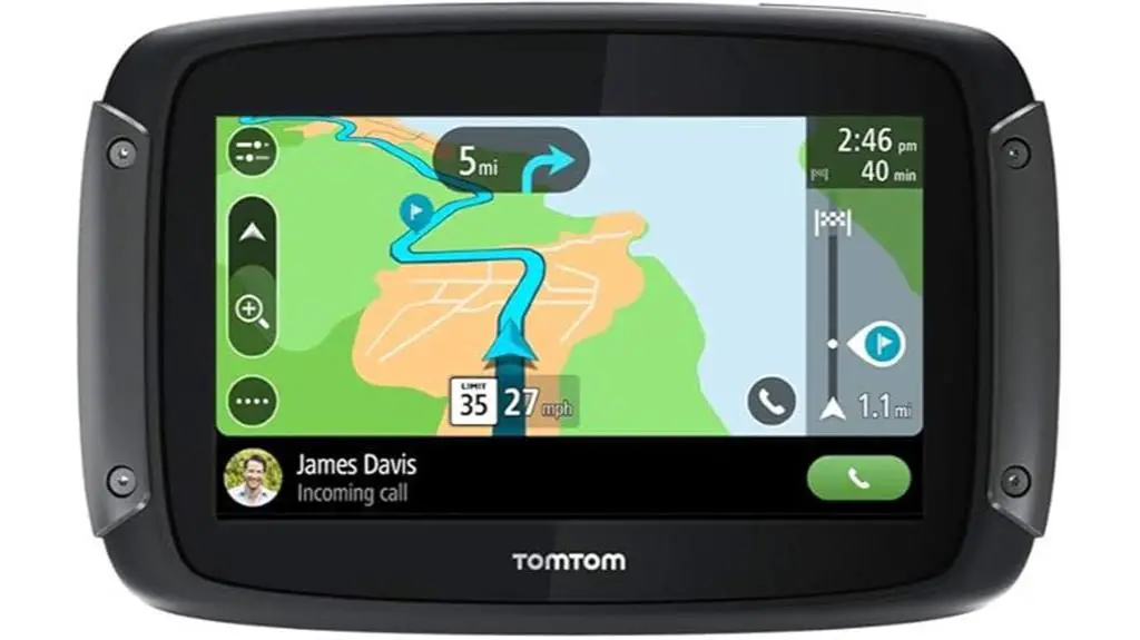 motorcycle gps navigation device