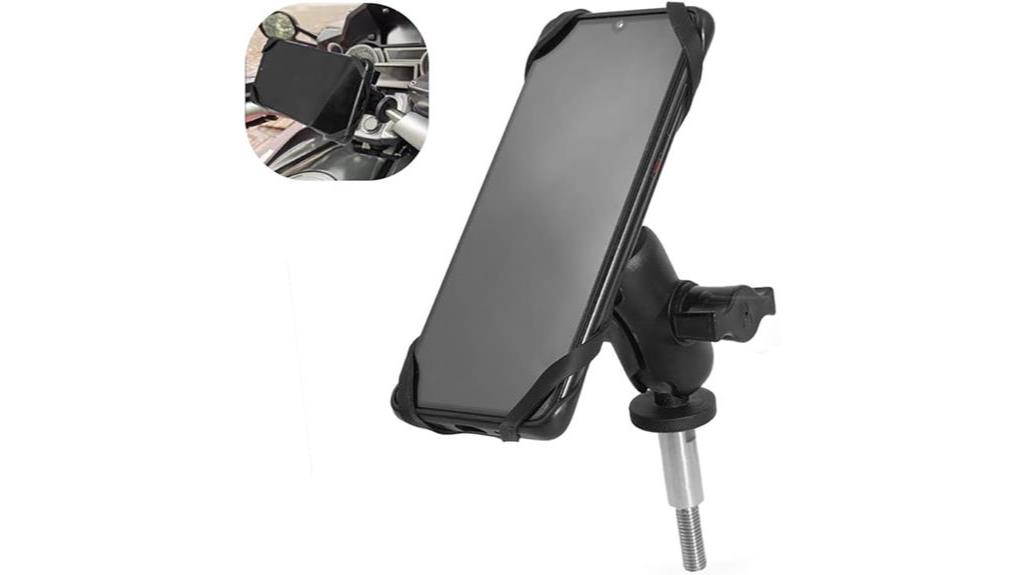 motorcycle handlebar phone holder