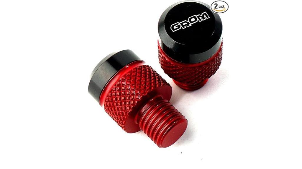 motorcycle mirror hole plugs