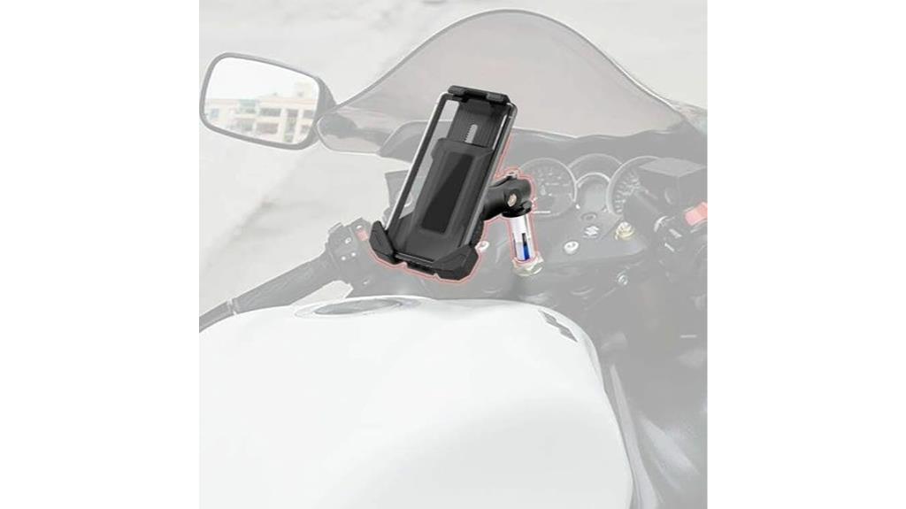 motorcycle phone holder mount