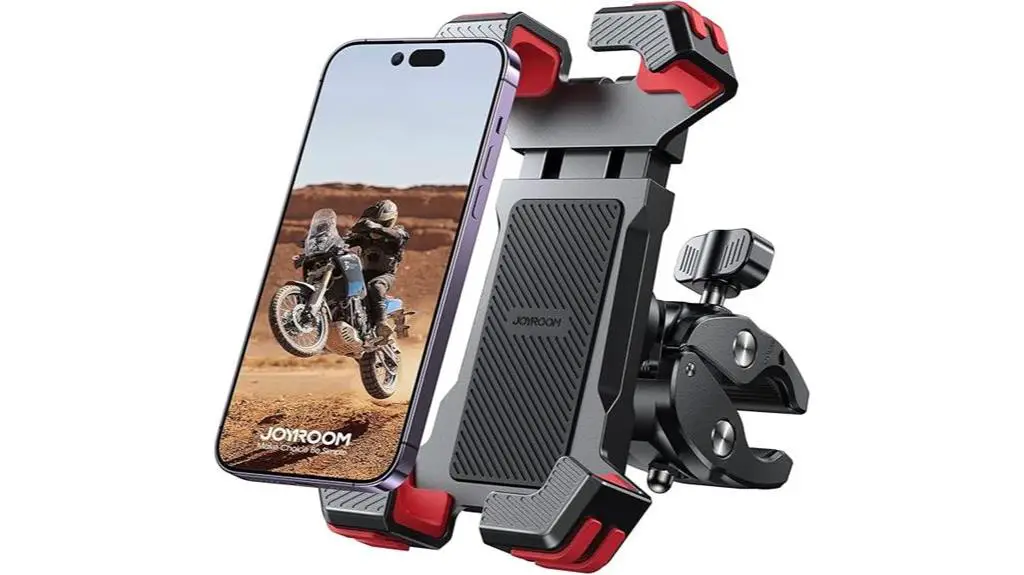 motorcycle phone mount clamp