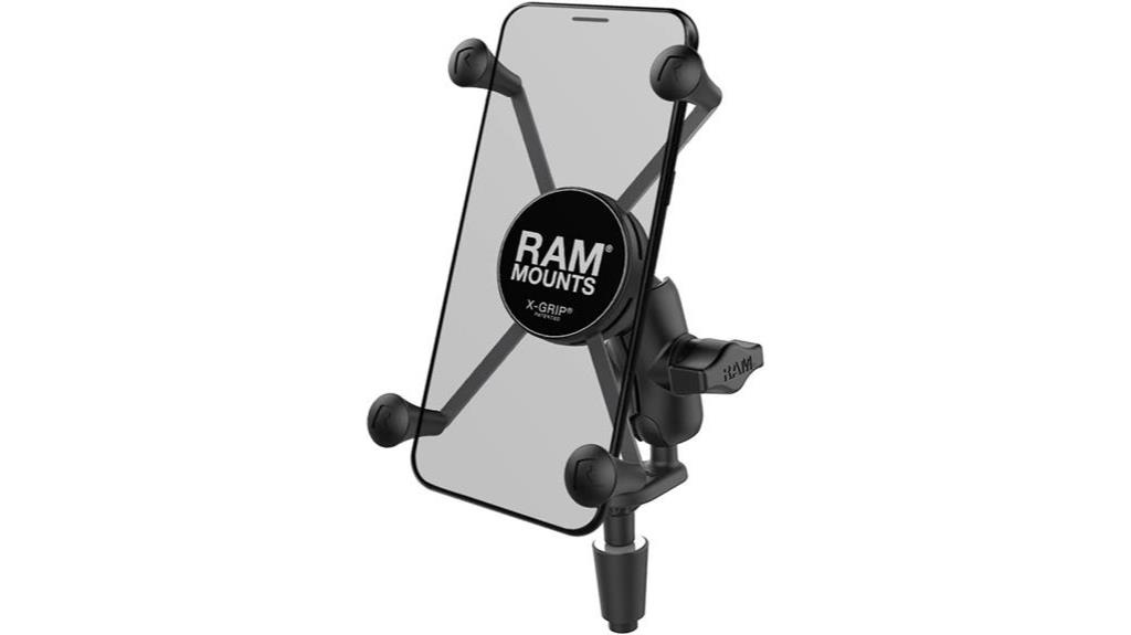 motorcycle phone mount system