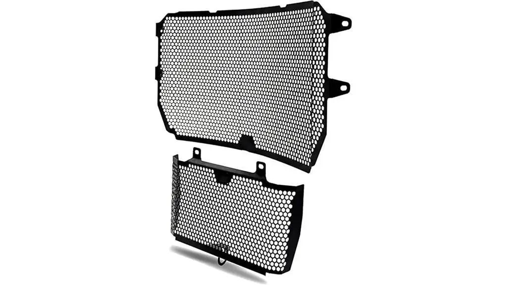 motorcycle radiator protection kit