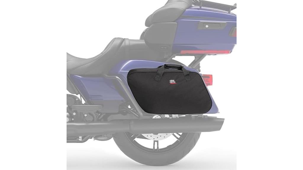 motorcycle saddlebag liner bag