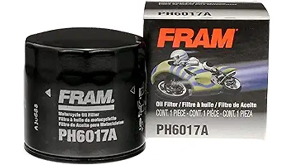 motorcycle spin on oil filter