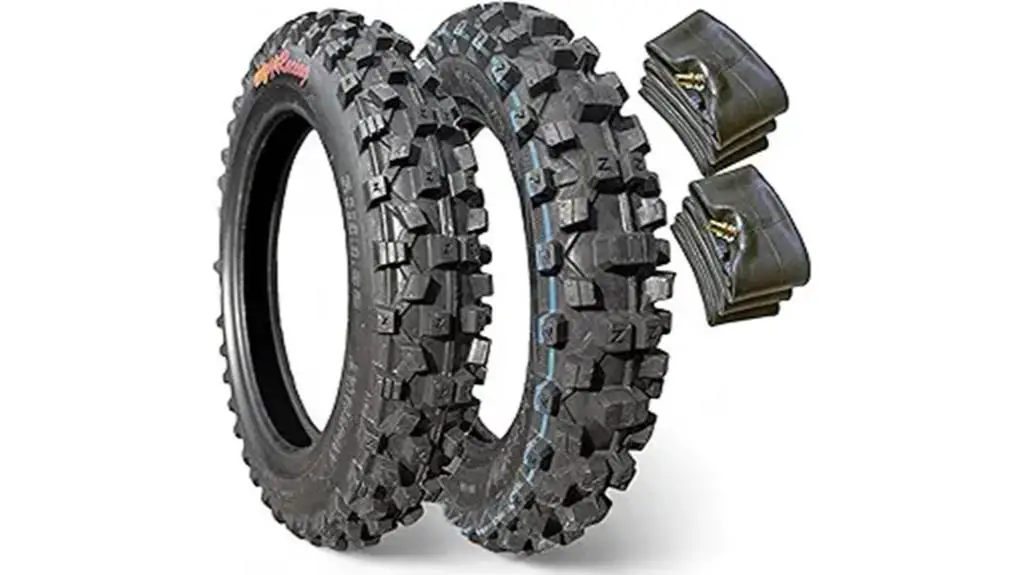 motorcycle tire inner tube combo