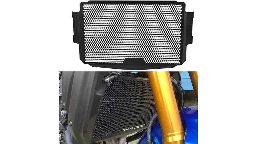 mt 09 radiator grille guard