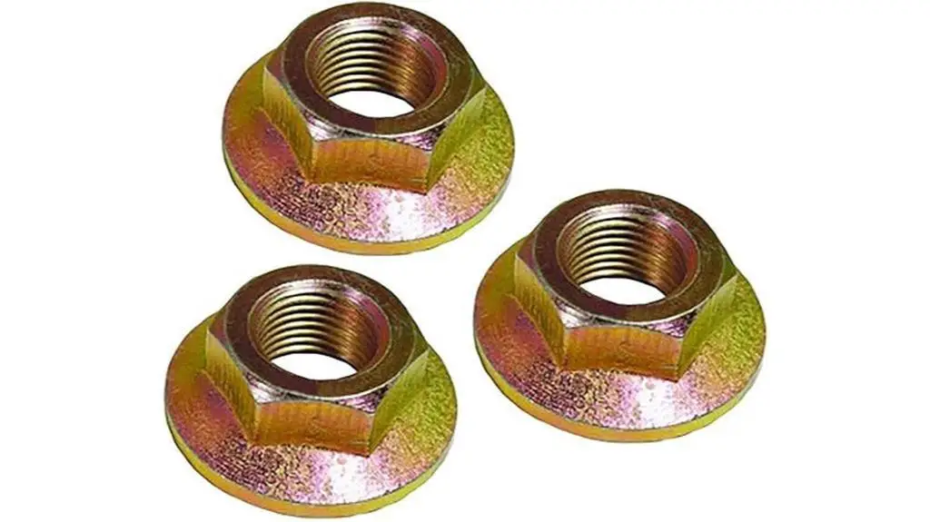 mtd e20 lawnmower hex nuts