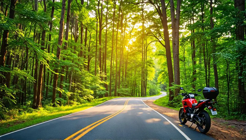 Top Motorcycle Rides Around Congaree National Park You Must Try