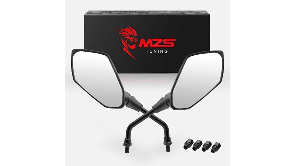 mzs 10mm motorcycle mirrors