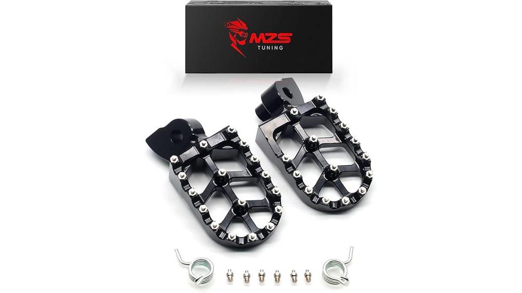 mzs cnc dirt bike pegs