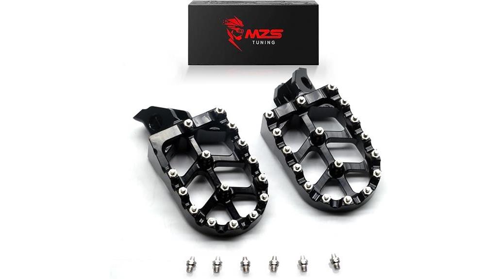 mzs motocross foot pegs