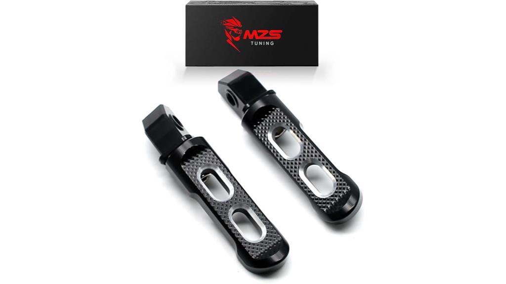 mzs rebel motorcycle foot pegs