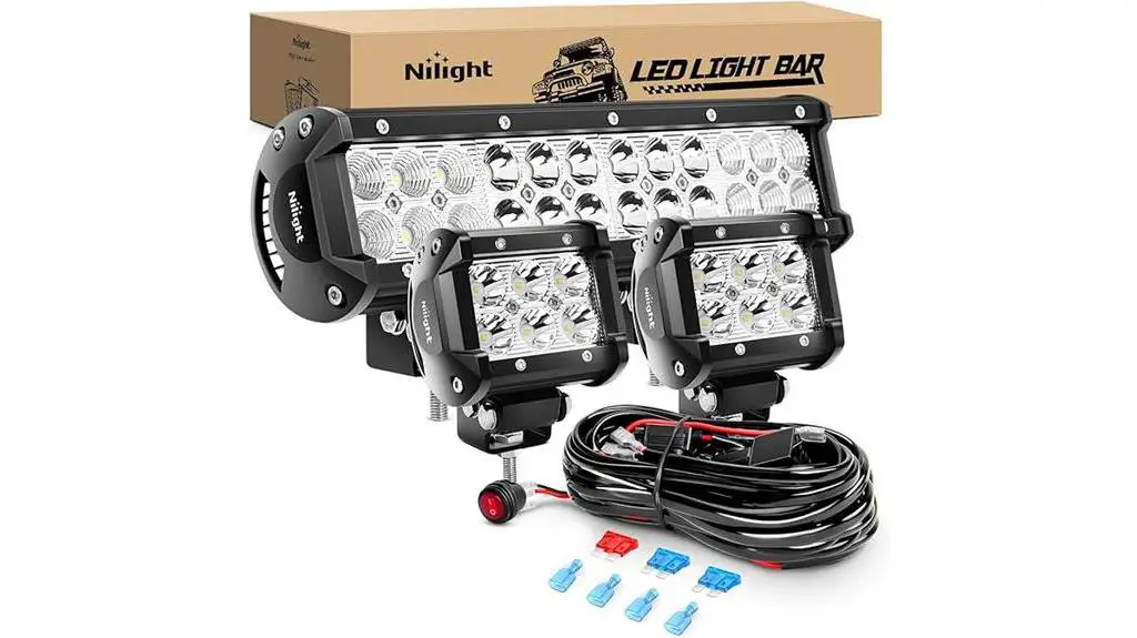 nilight led light bar