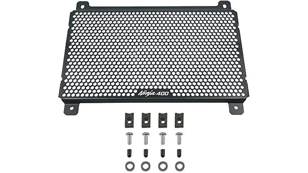 ninja400 radiator grille cover