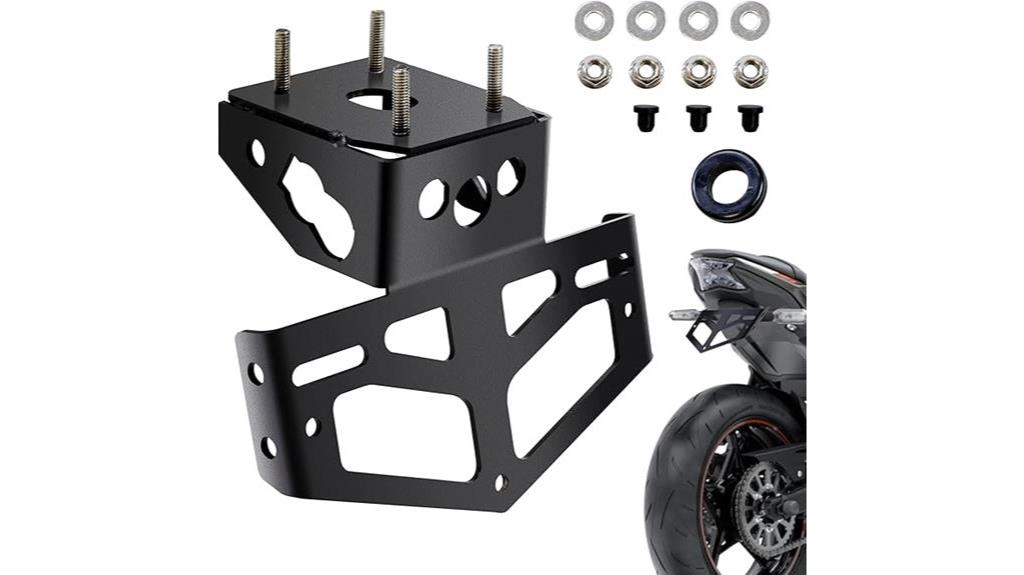 ninja 650 license plate bracket