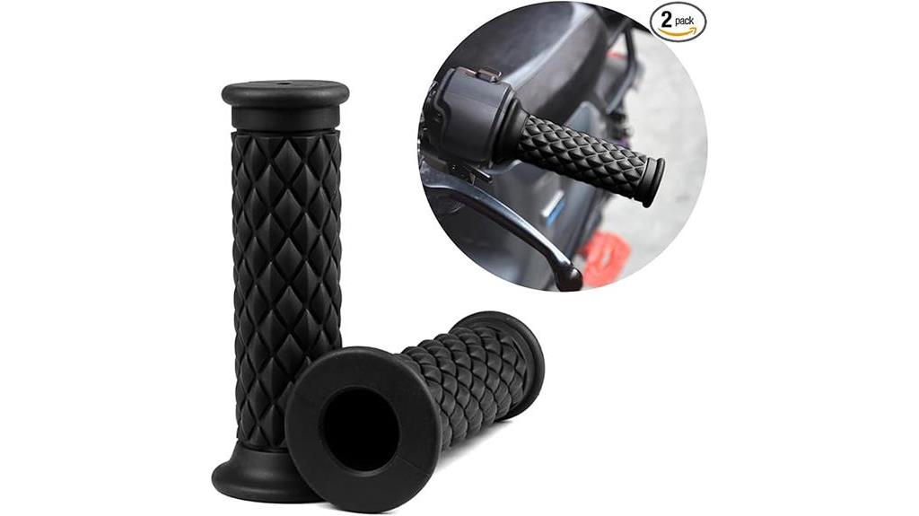 non slip motorcycle handlebar grips