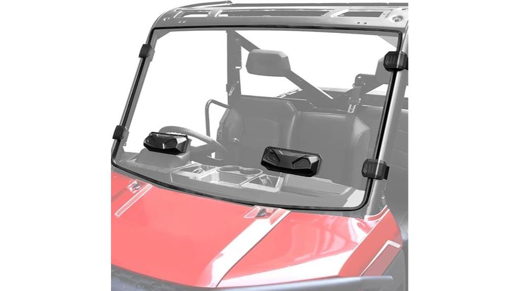 polaris ranger xp windshield