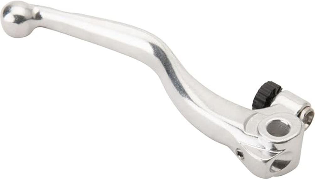 polished aluminum brake lever