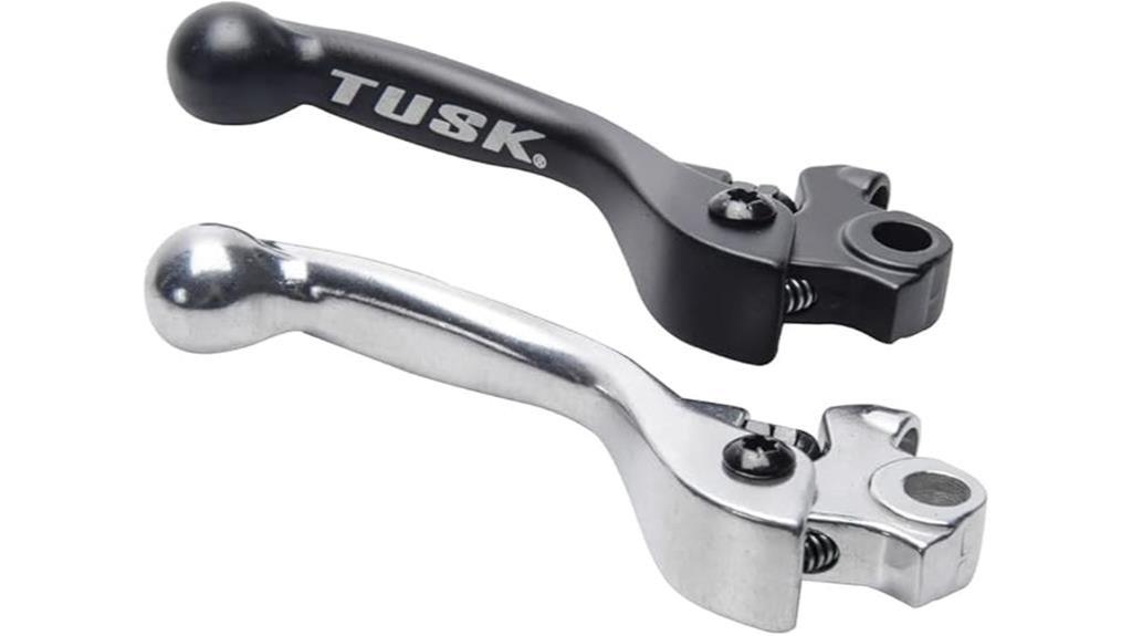 polished tusk brake lever