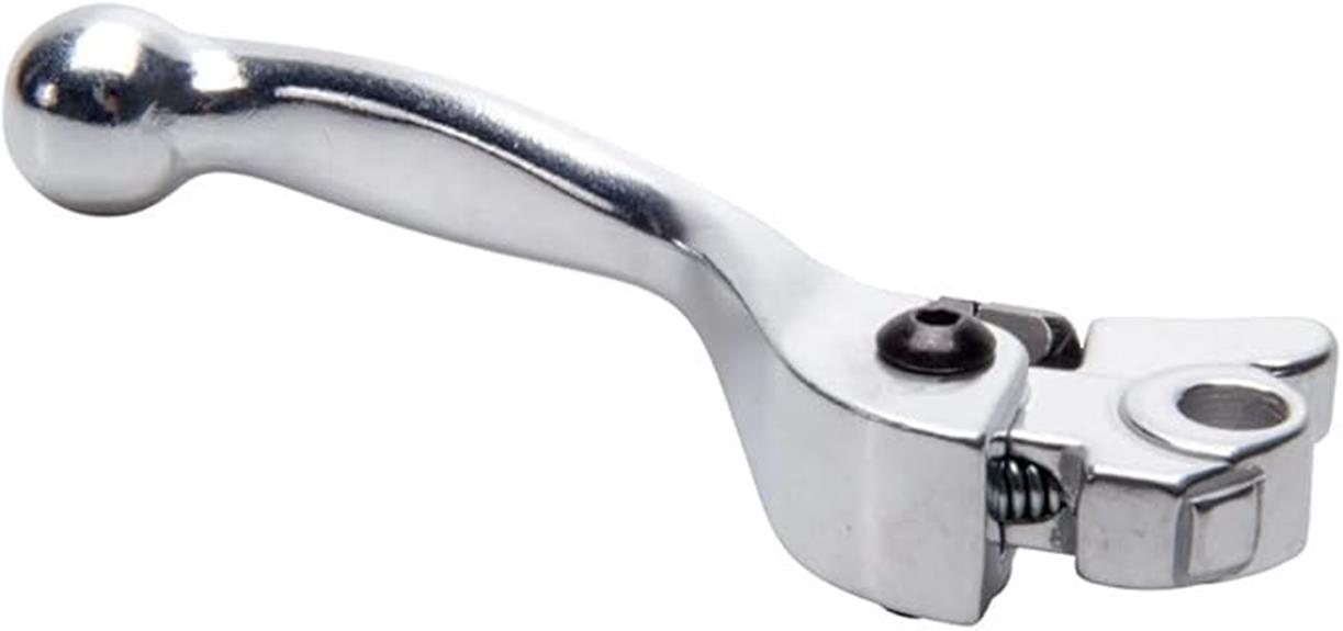 polished tusk brake lever