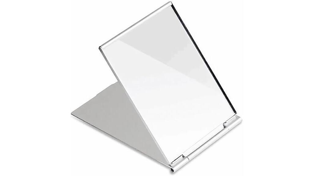 portable folding vanity mirror