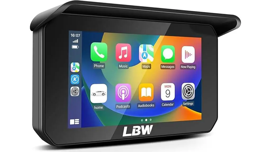 portable motorcycle carplay upgrade