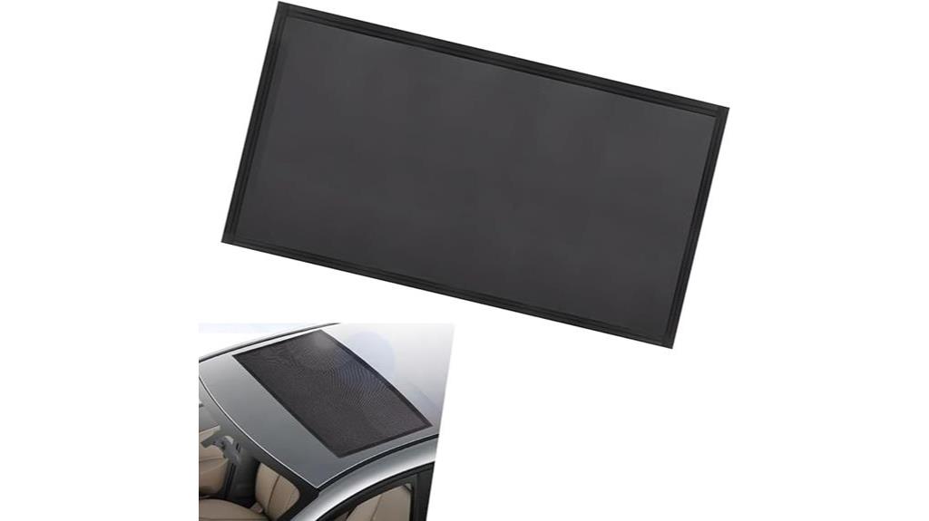 portable sunroof sunshade net