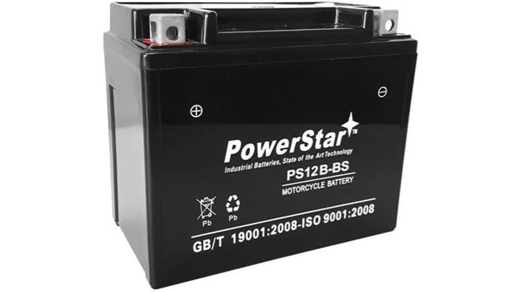 powerstar ps12b bs battery