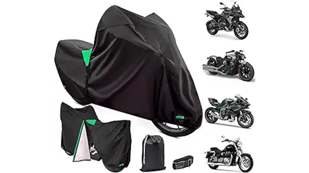 premium waterproof motorcycle cover