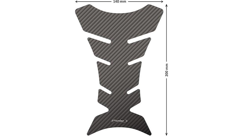 puig carbon tank pad