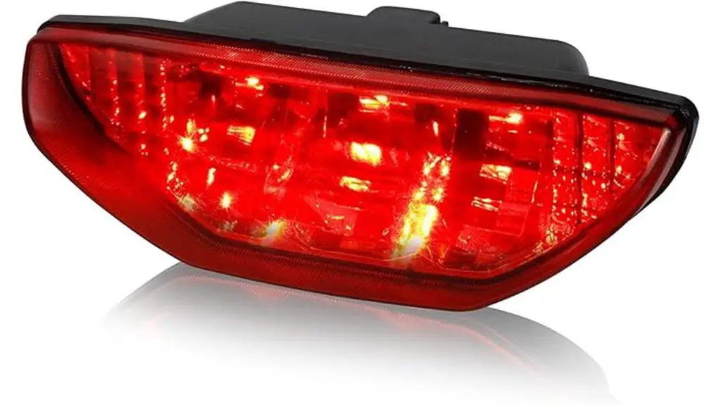 quasco atv motorcycle tail light