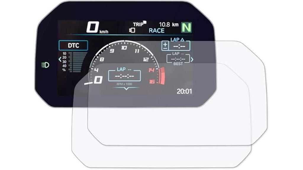 r1250r rs dashboard protector