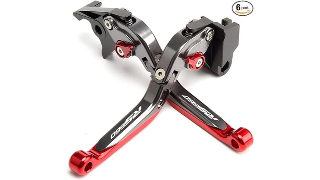 red adjustable lever accessories