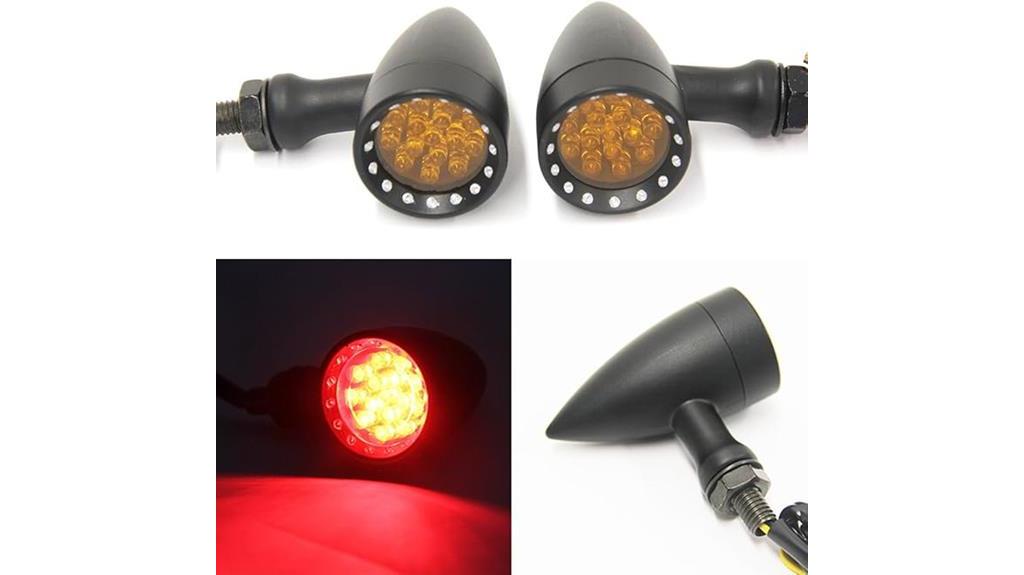 red bullet led turn signals