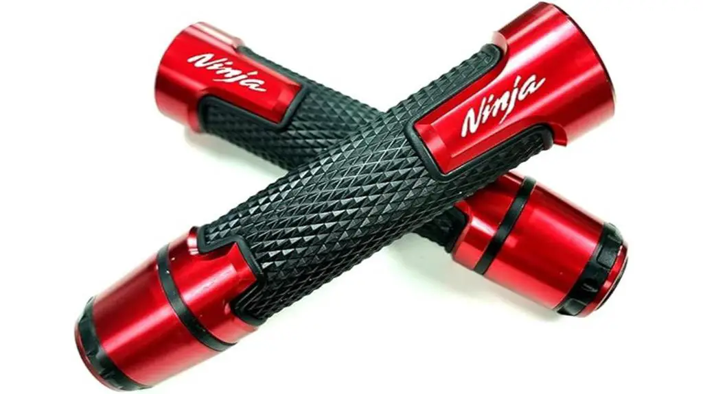 red gel handle grips