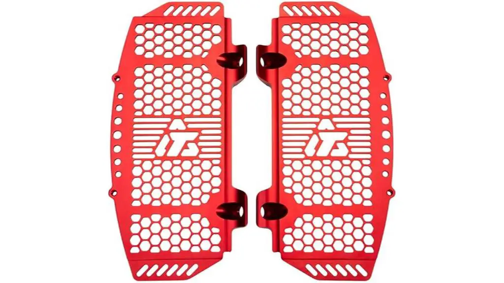 red radiator guards husqvarna