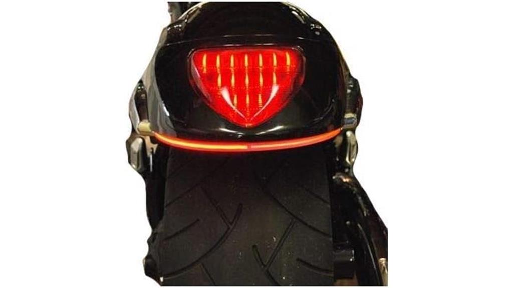 red rear led turn signals