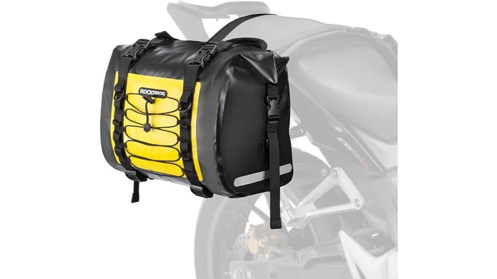 removable 60l waterproof saddle bags